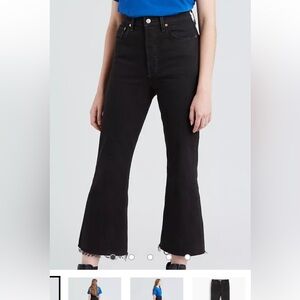 Levi’s Ribcage Cropped Flare Jeans